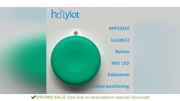 Holyiot nRF52810 beacon tag with accelerometer sensor BLE 5.0 Bluetooth Low Power Consumption Module