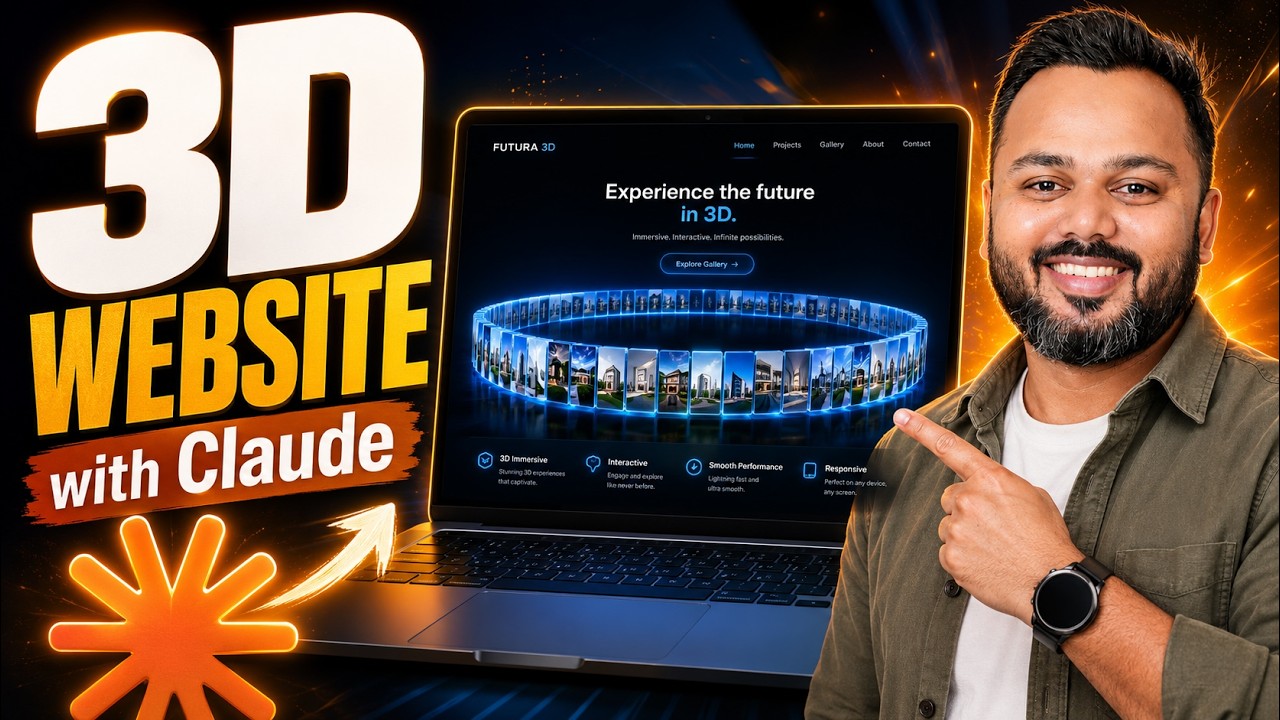 Make 3D Website Using Claude in 2026