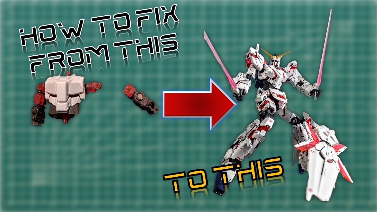 Fix - RG Unicorn Gundam Arms (All Kits) 2020