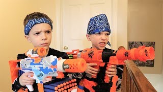 Nerf War : Payback Time Squad vs Daddy (2019)