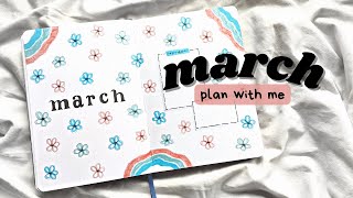 PLAN WITH ME | March 2022 | Bullet Journal Setup