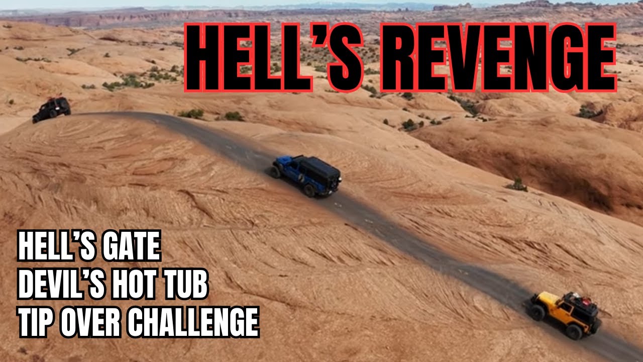 Hell's Revenge in Moab, Utah