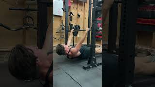 Inverted Rows Garage Gym Back Exercise Slow Tempo Max Mechanical Tension to Muscle Failure Gains