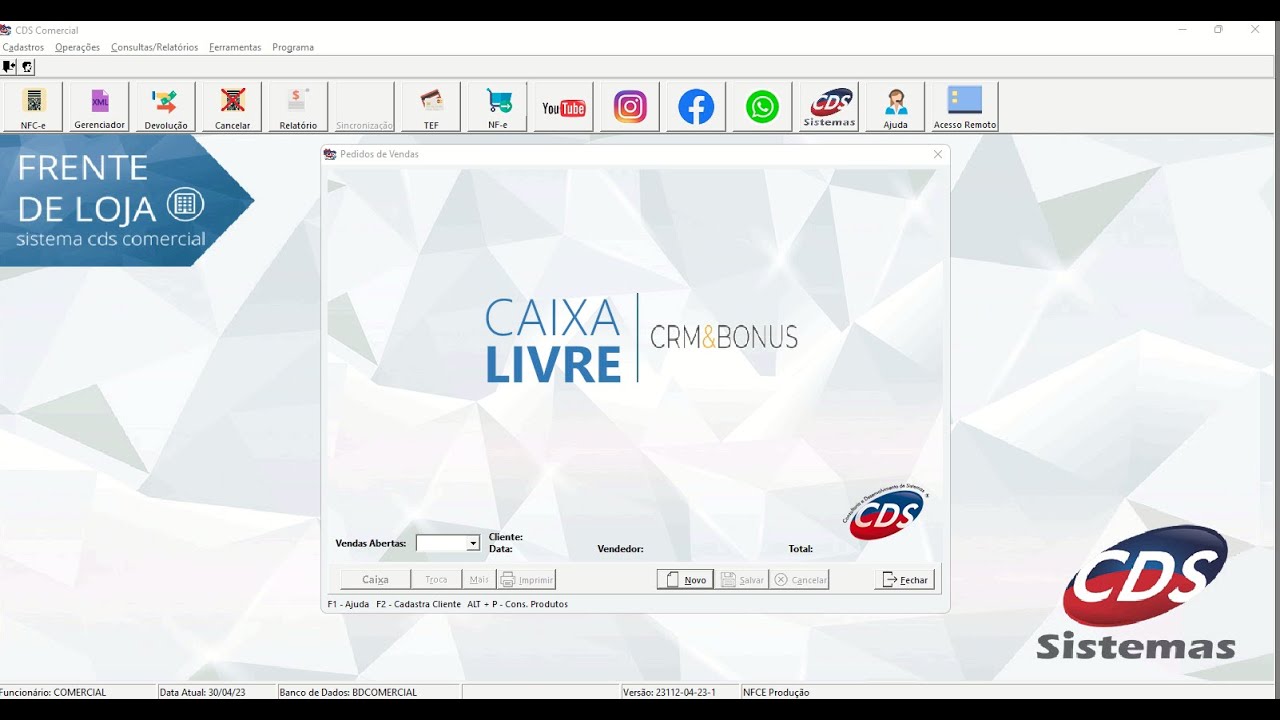 CDS Sistemas - Integração CRM Bonus