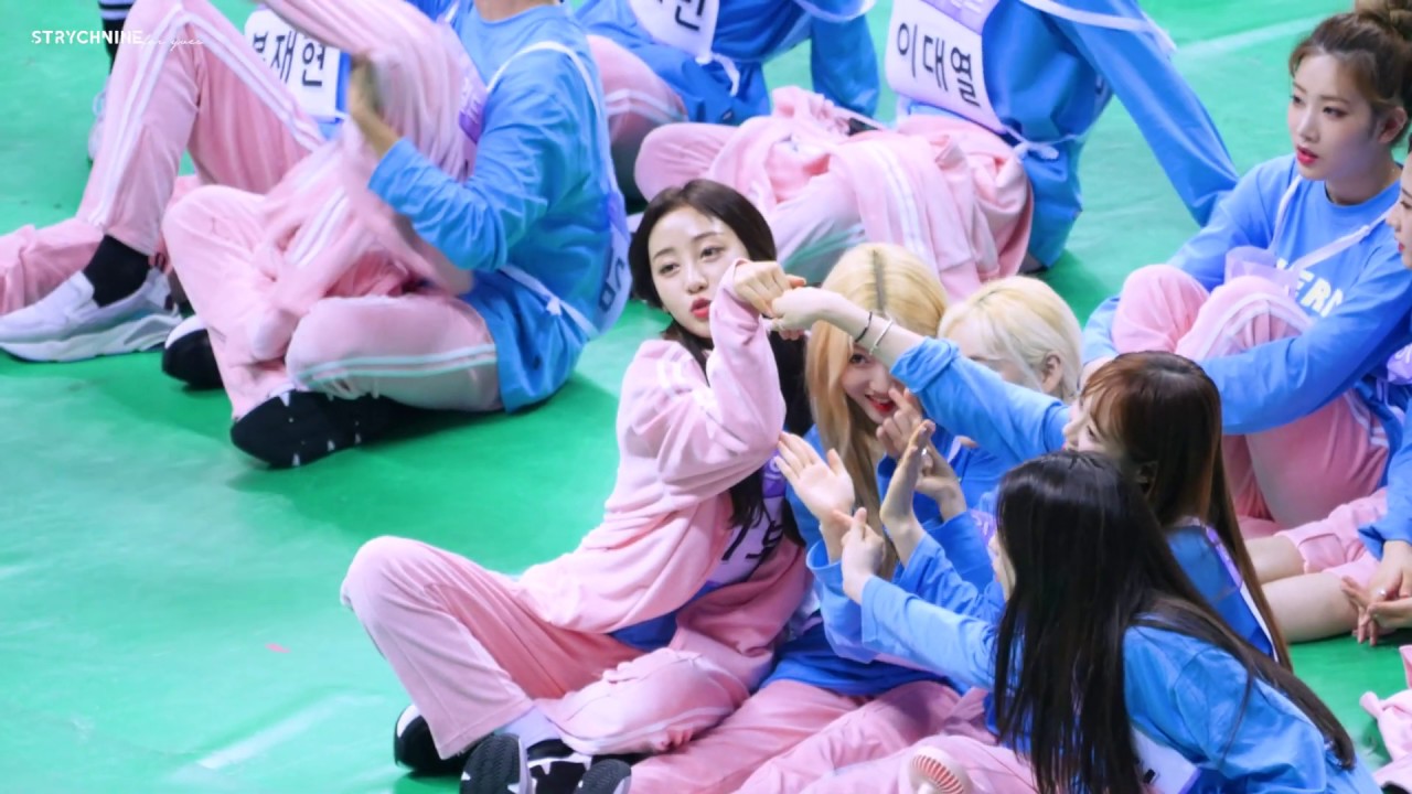 190812 이달의 소녀 (LOONA) 이브 (Yves) 아육대 직캠 cam by Strychnine