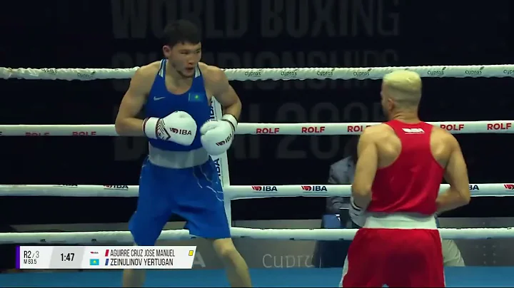 Ertugan Zeinullinov (KAZ) vs. José Aguirre (PUR) IBA World Championships 2025 (63kg)