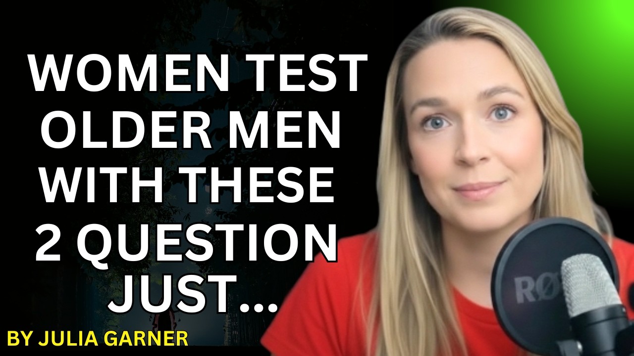 Когда женщина испытывает влечение к мужчине постарше, она проверяет его с помощью этих двух вопро...