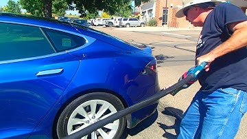 Chademo Charging with a Tesla Adapter