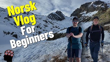 Hiking in the Alps | Easy Norwegian Vlog For Beginners | Learn Norwegian Naturally  [Ep.41]