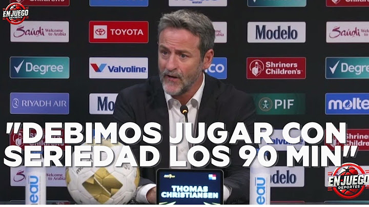 HONDURAS 5 PANAMA 4 THOMAS CHRSITIANSEN POST MATCH