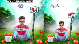 PicsArt - Love Manipulation Photo Editing | Love ? Photo Editing | Love Not Hate Concept -SaifiBoyYT