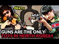 North Korean Soldiers react to American M16 For the First Time