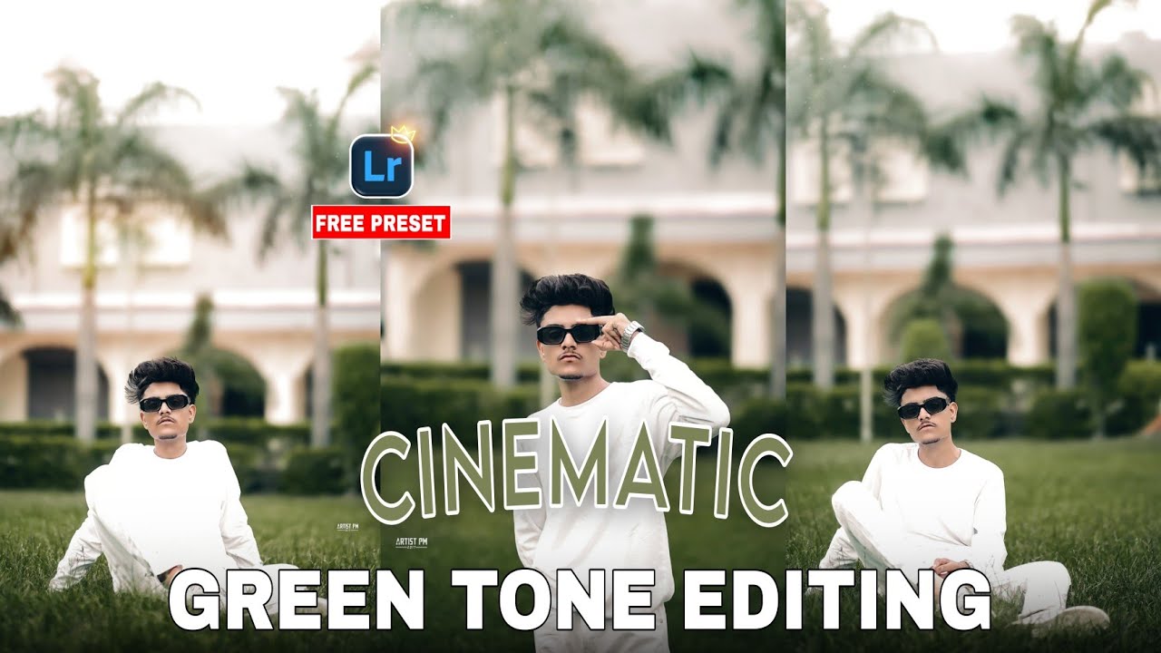 Cinematic Green Tone Editing| How to edit cinematic green tone in Lightroom mobile| Free preset 2026
