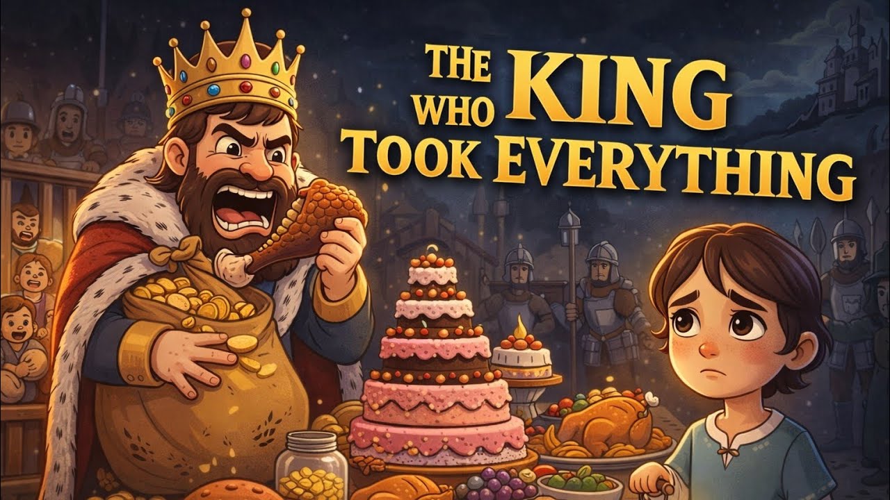 Greed Destroyed a King’s Kingdom 👑💰 | Powerful Kids Moral Story ✅