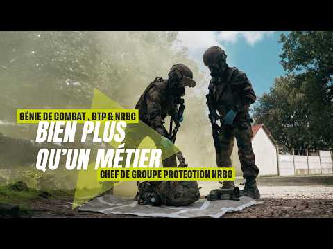 Chef de groupe protection NRBC : détecter, analyser, protéger 🧪🚁