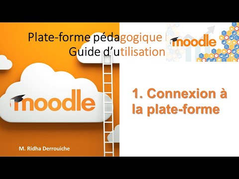 Moodle 3, étape par étape : 1 Connexion à la plate-forme