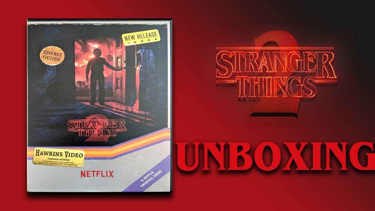 Stranger Things Season 2 4k Blu Ray Target Exclusive Unboxing