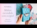 TUTORIAL: Midori escondido con ECOpiel. Scrapbooking. Kora Projects