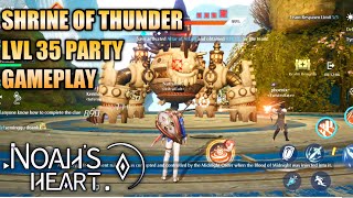 Noahs Heart Lvl 35 Dungeon - Shrine Of Thunder Hard Gameplay