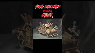 Latest Deathmatch Arena entrant- Seth Buzzard, driving Shank. #gaslands #hotwheels #postapocalyptic