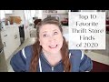 Top 10 Favorite Thrift Store Finds of 2020