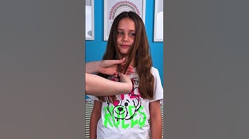 Hair Hack! 🎀✨ Easy & Cute Hairstyle for Girls! #kidsstyle #hairtutorial