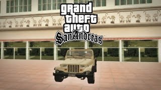 Jeep Wrangler Convertible (GTA:SA) screenshot 1