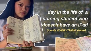 uni vlod #8: midterm as a nursing student