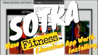 SOTKA - New Fitness Education App Worth Installing screenshot 1