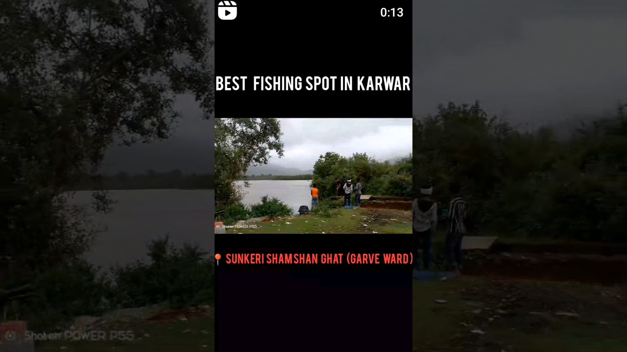 Karwar best fishing spot ❤️ 