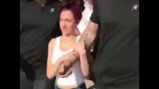 Catch me outside girl have the fan chasing  (danielle)