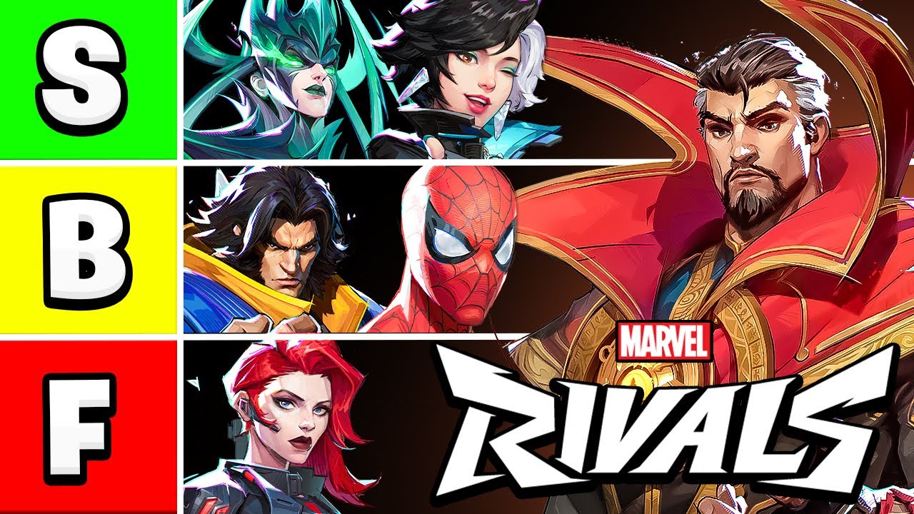 RANK 1 SPIDER-MAN MARVEL RIVALS SEASON 0 TIERLIST