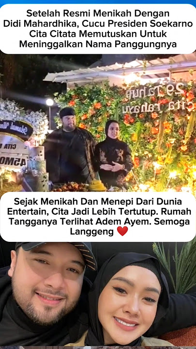 Menikah Dengan Cucu Soekarno, Cita Citata Kini Berubah 😲#citacitata #shortvideo