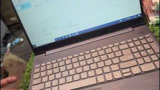 LENOVO LAPTOP I3 8TH GENERATION 4GB RAM ONE.TB HARD DISK VERY GOOD CONDITION RS 12500.PH 75502 04251