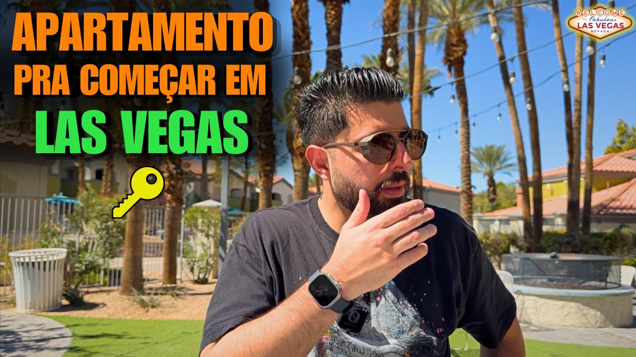 Quanto Custa morar perto da Strip em Las Vegas, Tour Completo de um Apê Barato!
