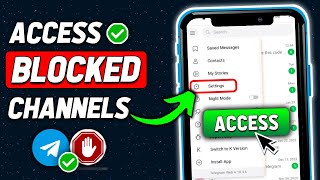 How To Access Blocked Telegram Channels (2024 New Method)