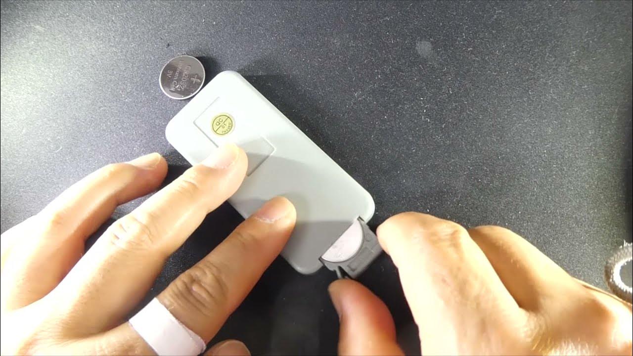 How to Change Fan Remote Control Battery (선풍기 리모컨 배터리교체) YouTube