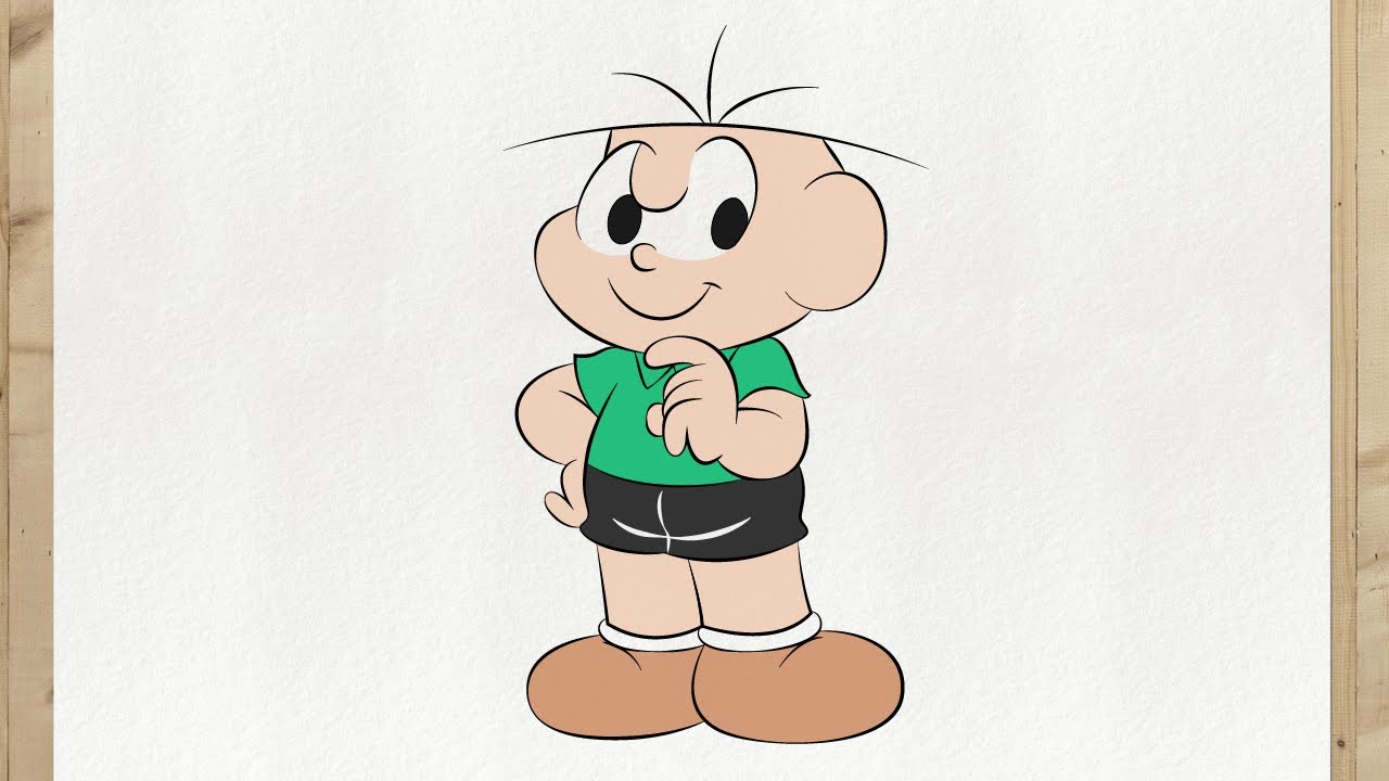 COMO DESENHAR O CEBOLINHA 🟢 | Turma da Mônica | Tutorial de Desenho ...