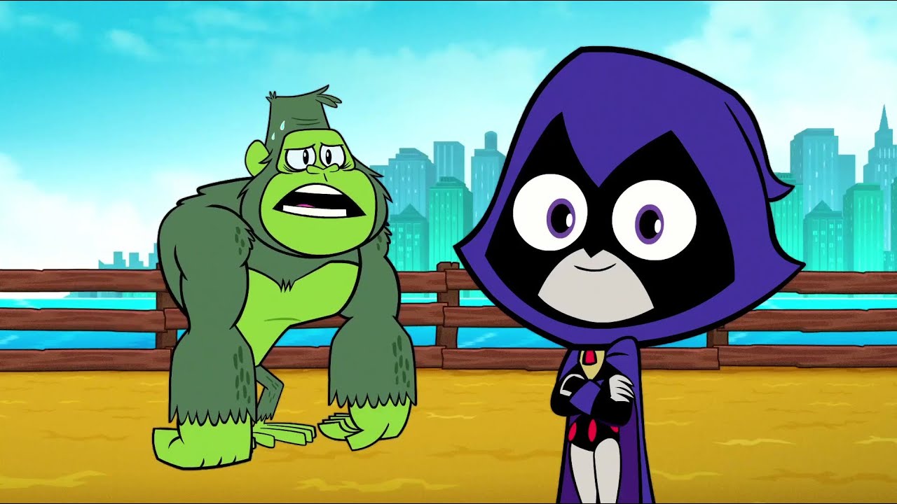 Os Jovens Titans em Ação Garfield Mutano Logan e o Zoológico Esquisito ...