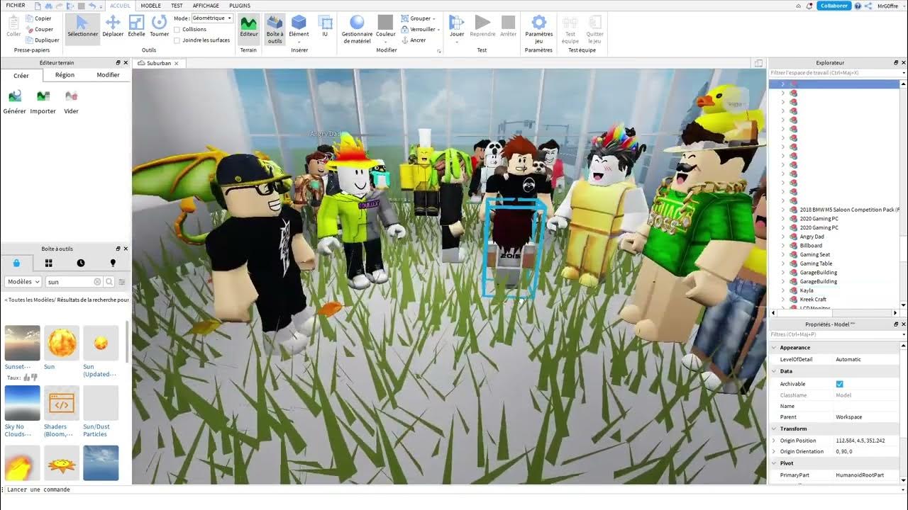 Timmy Goes To Roblox HQ - YouTube
