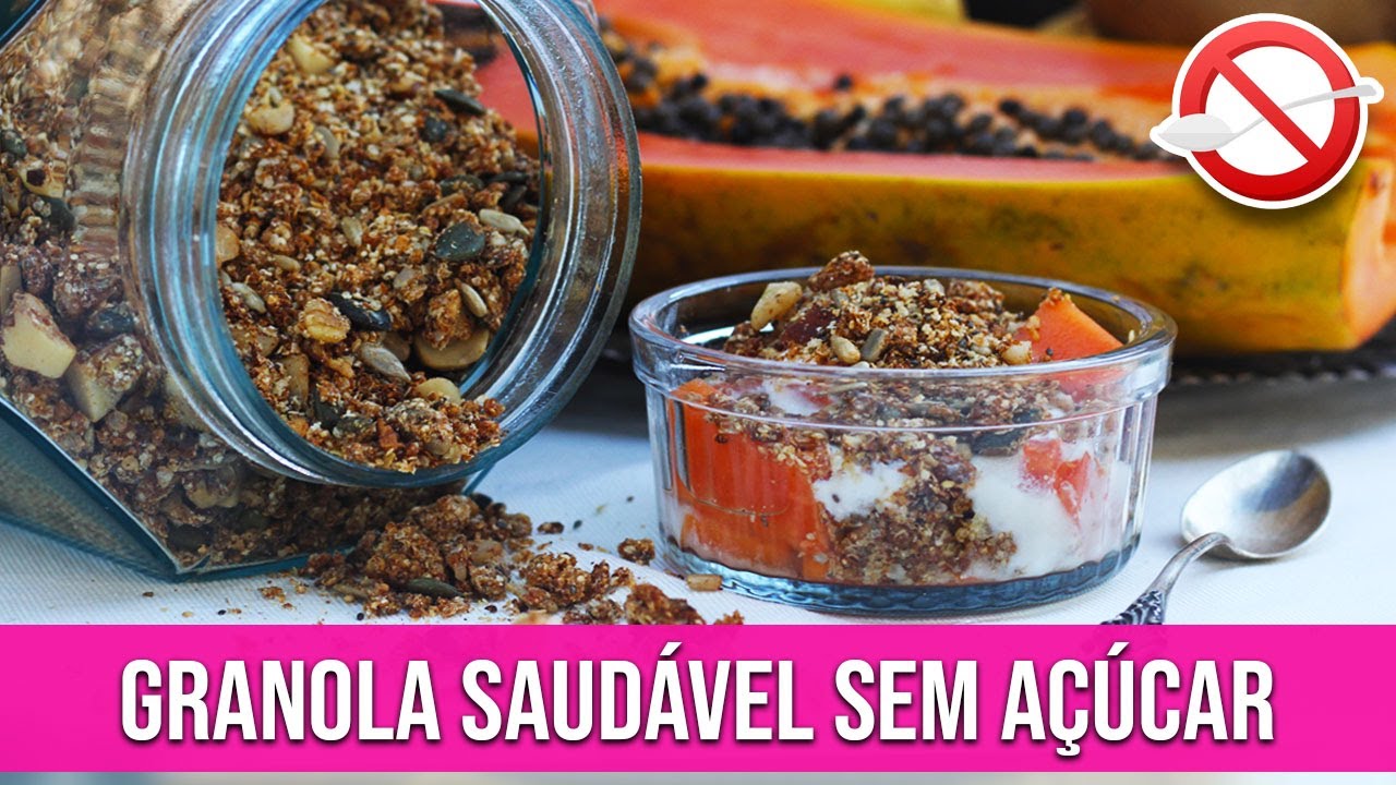 GRANOLA CASEIRA SEM AÇÚCAR