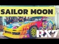 SAILOR 7 Reveal | Sailor Moon Inspired Itasha RX7 Drift Car