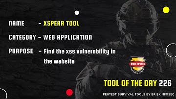 XSpear -  XSS Scanning and Parameter Analysis Tool | Briskinfosec