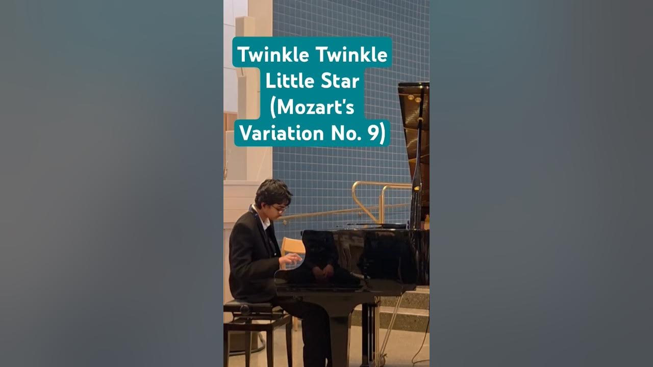 Twinkle Twinkle Little Star (Mozart's Variation No. 9) #piano #music Twinkle Twinkle Little Star (Mozart's Variation No. 9) #piano #music