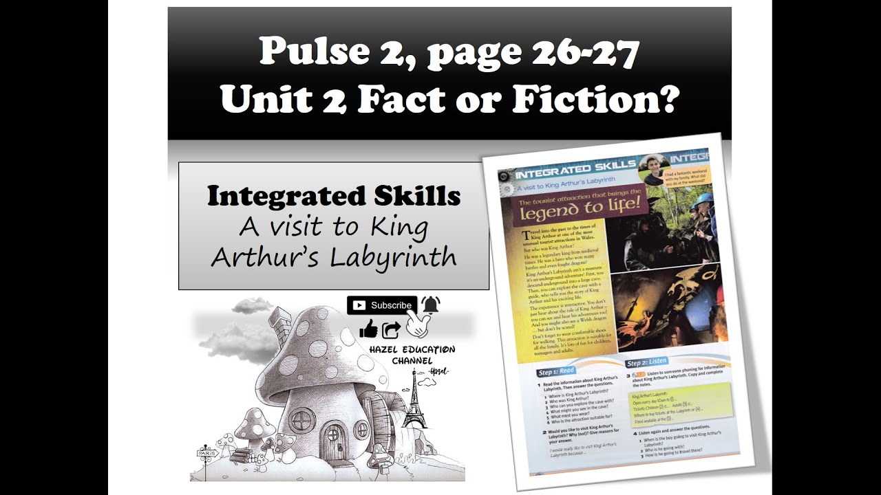 Pulse 2 Unit 2 Fact or Fiction Form 1 English Integrated Skills - YouTube