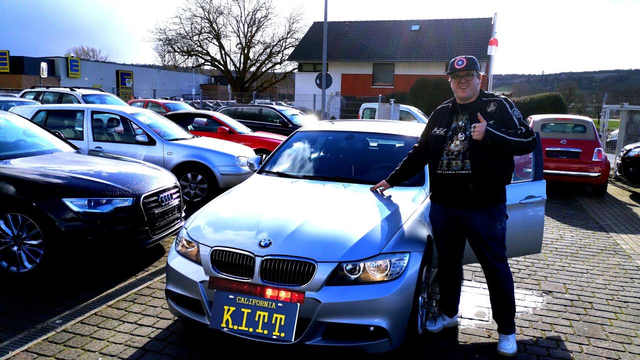 KITT Knight Rider BMW 320d X-Drive M Sport on Tour - YouTube