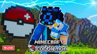 🔴LIVE - Catching ALL 1000+ Pokemon in My Cobblemon Forever World | Minecraft Cobblemon