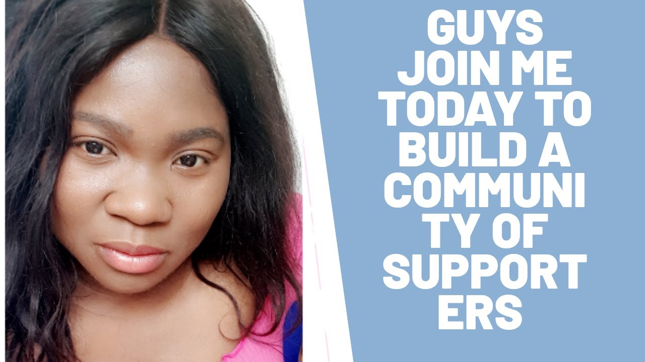 Another Live video to grow together, support one another to achieve our