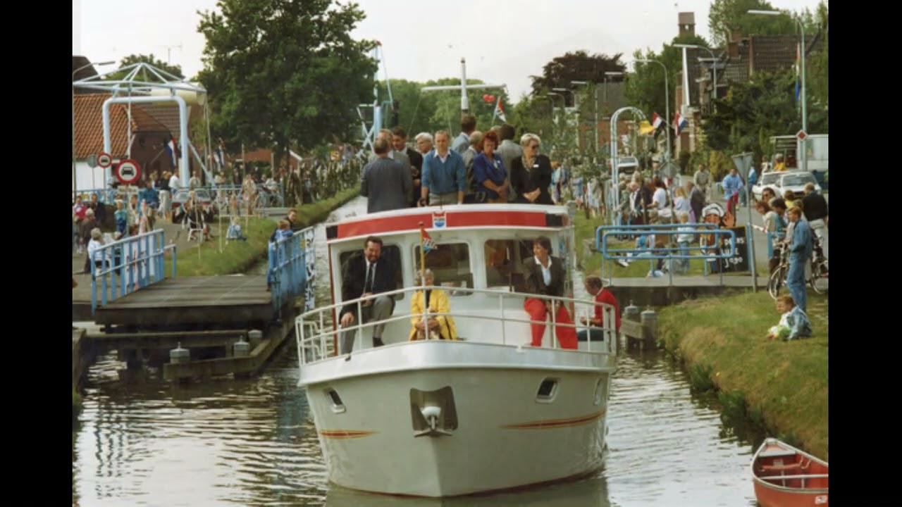 Opening Pekelder hoofddiep 1989 stichting de roegbainder Nieuwe en Boven Pekela