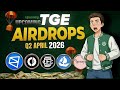 Upcoming Airdrops TGE in 2026 | Polymarket, Gensyn ai,Opensea,Onefootball Airdrop Listing Update